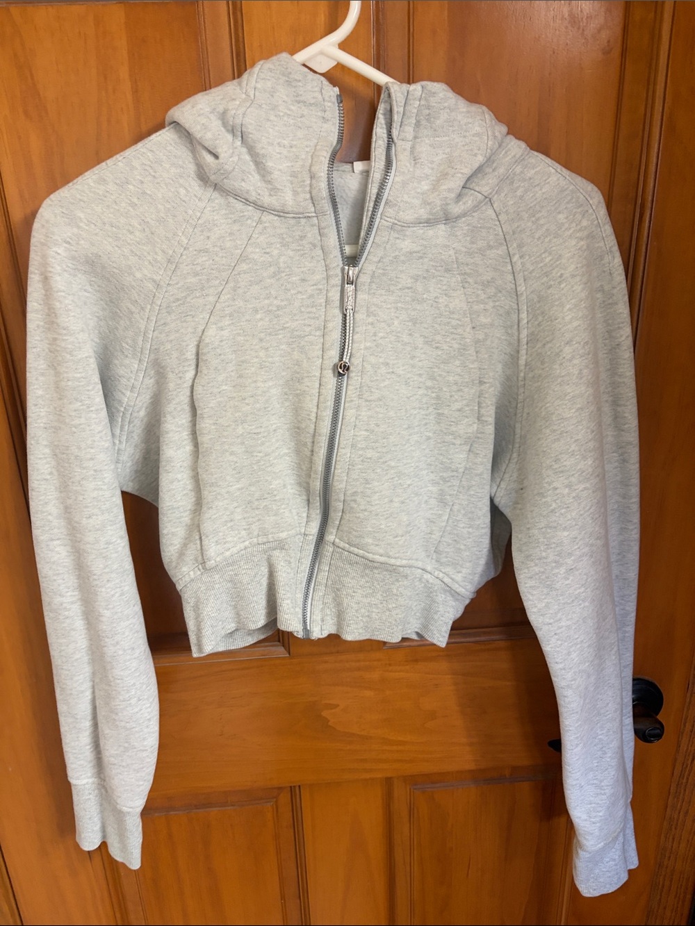 Lululemon Scuba Full-Zip Cropped Hoodie